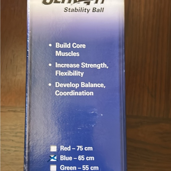 Stability Ball Set - Blue - Picture 2 of 4